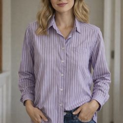 L.L.Bean Women Buttons Down Shirt Size S