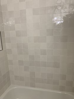 5x5 Glossy Ceramic Wall Tile (Lakeview Dove)