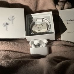 AirPod Pros Gen 2 With Noise Cancellation.