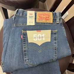 Levi’s 501 Jeans, Brand New