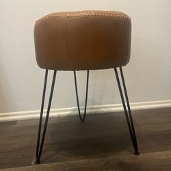 Faux Leather Foot Rest / Ottoman 