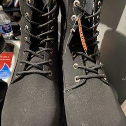 Lugs Men Work Boots Size 12