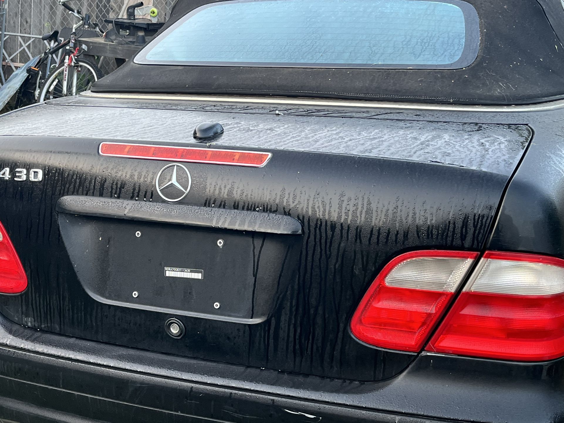 Parting Out Parts 2002 Mercedes Clk 430 Convertible