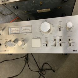 Modular Component Systems 3845 Amplifier