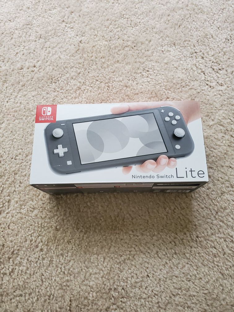 Nintendo Switch Lite Gray - NEW!