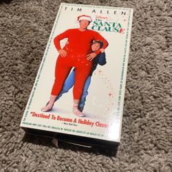 Disney The Santa Clause VHS MEMORABILIA INCLUDED