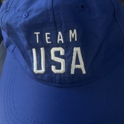 Olympic Hat-adjustable Velcro Bask. Official Olympic Made. 