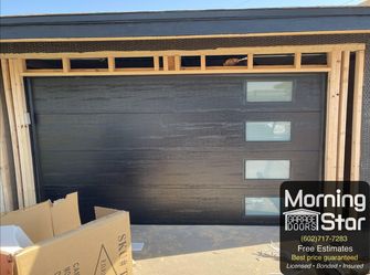 Flush-Textured Garage Doors