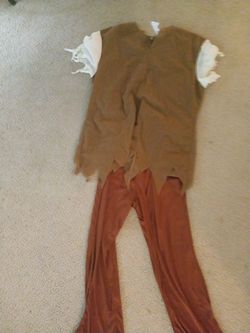Adult size large pirate costume Halloween