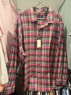 Hart Schaffner Marx Plaid Button-Up Shirt XXL