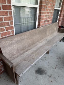 Vintage Church Pew