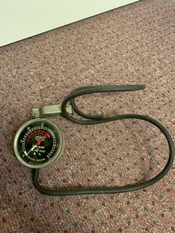 Vintage All Star Engine Vacuum and Fuel Pump Tester Gauge