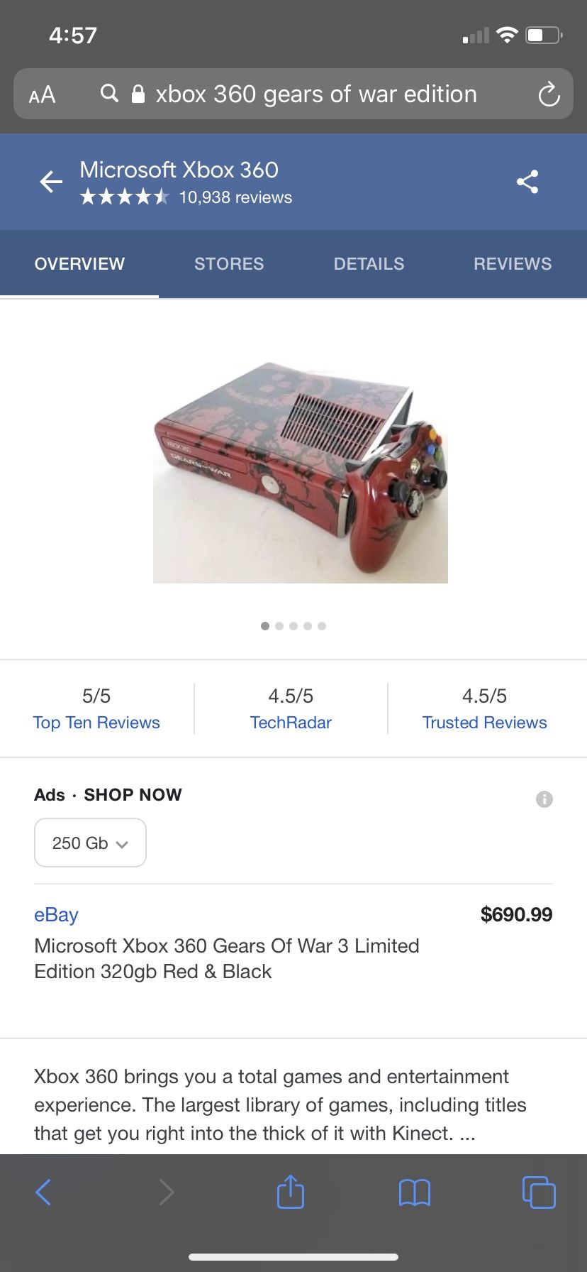 Xbox 360 gears of war