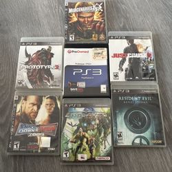 7 PS3 Games 