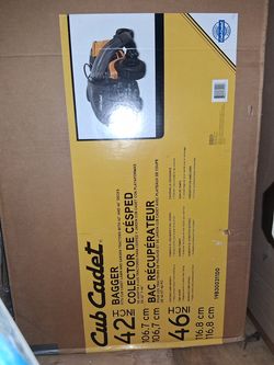 Cub Cadet 42-inch and 46-inch  Double Bagger(P/N19B(contact info removed)0)