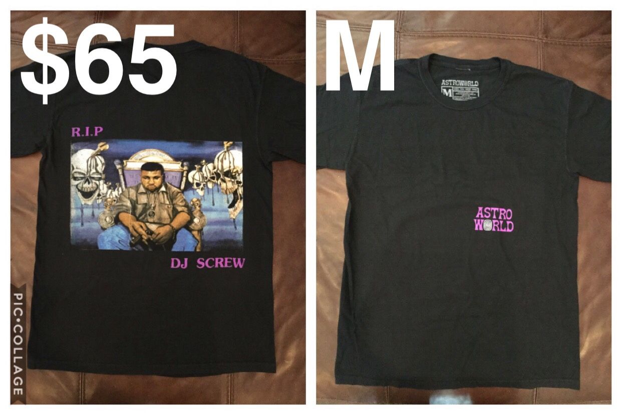 RIP DJ Screw Astroworld Shirt