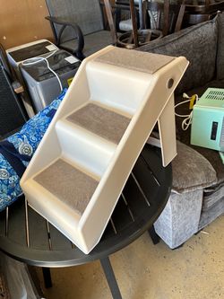 3 Step Plastic Pet Stairs