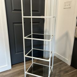 5-tier Bookcase Bookshelves (Tempered Glass)
