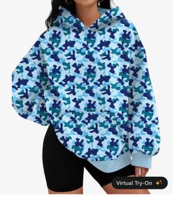 Shark Jaw Camo Jacket Hoodie Shark Mouth Sweatershirt Full Zip Up for Adults