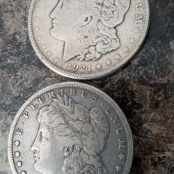 Silver Dollar Morgan Coins