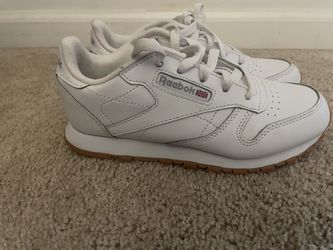 White Reebok Classic 