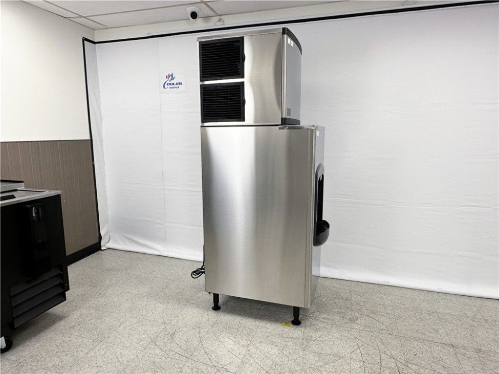 NSF 350 lbs Hotel Ice Maker Dispenser Air Cooled HD-130B