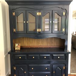 Beautiful Refurbishment China Cabinet And Table