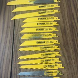 DeWalt 15 Piece Reciprocating Saw Blade Set