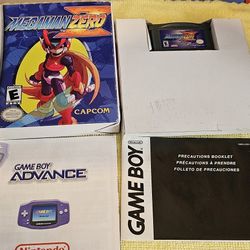 Megaman Zero For Gameboy Advance 