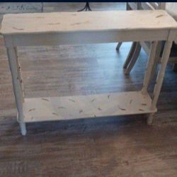 Beige Console Table