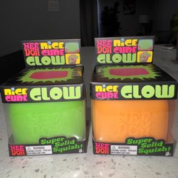 Authentic Needoh Nice Cube Glow