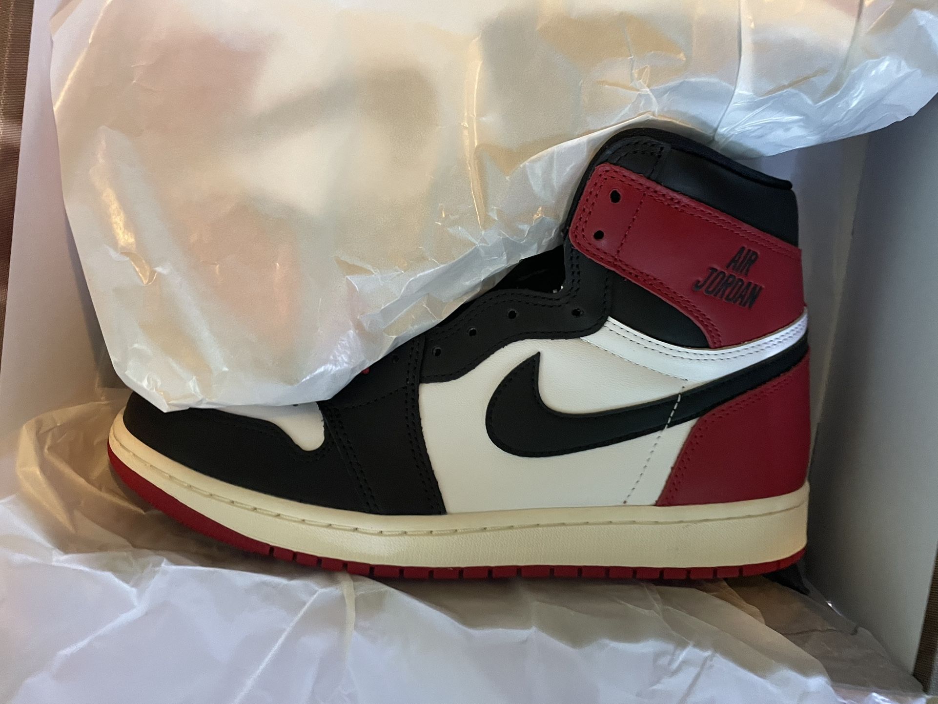 Black Toe Jordan 1 Size 10 M Brand New