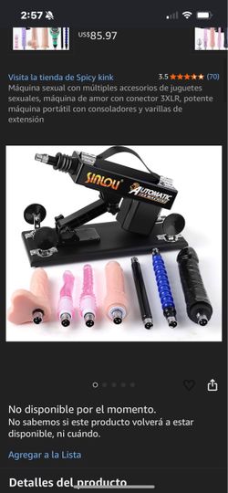 Si laoli Automatic Sex Machine with Attachments