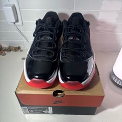 Retro 11 Low bred size 10
