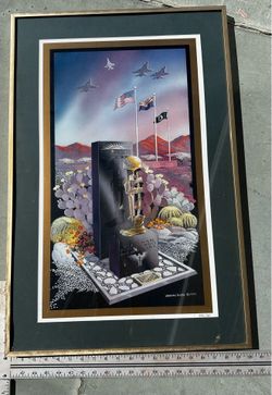 Lawrence Peters 1997 Vietnam Field Cross Memorial Limited Edition Print