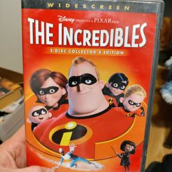 The Incredibles 2 Disk Collectors Edition Dvds