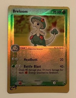 Breloom Reverse Holo Pokémon Ruby & Sapphire Near Mint