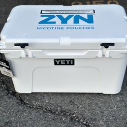 RARE - Zyn Branded Yeti Tundra 45 Cooler