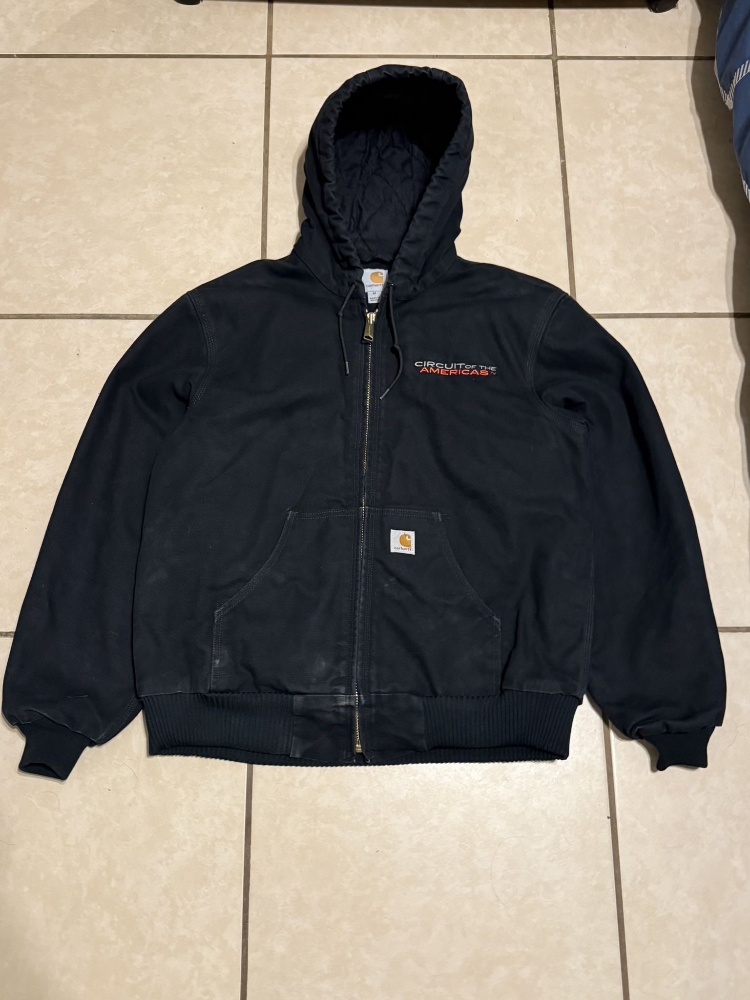 Black Circuit Of The Americas Carhartt Jacket