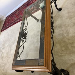 Coffee table and 2 small table