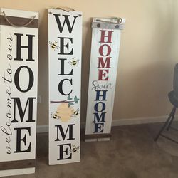 Brand New Porch Signs