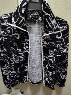 Clara S zipper Front Ladies  XS Blazer/ Jacket