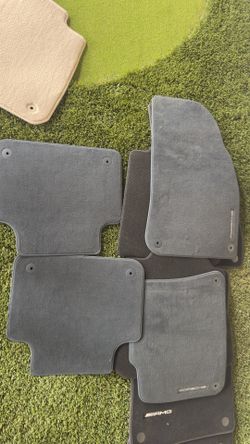 Porsche Cayenne 2021 OEM Blue floor mats