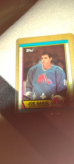 Hockey Joe Sakic Rookie Card Topps Sakic Topps 773 Card