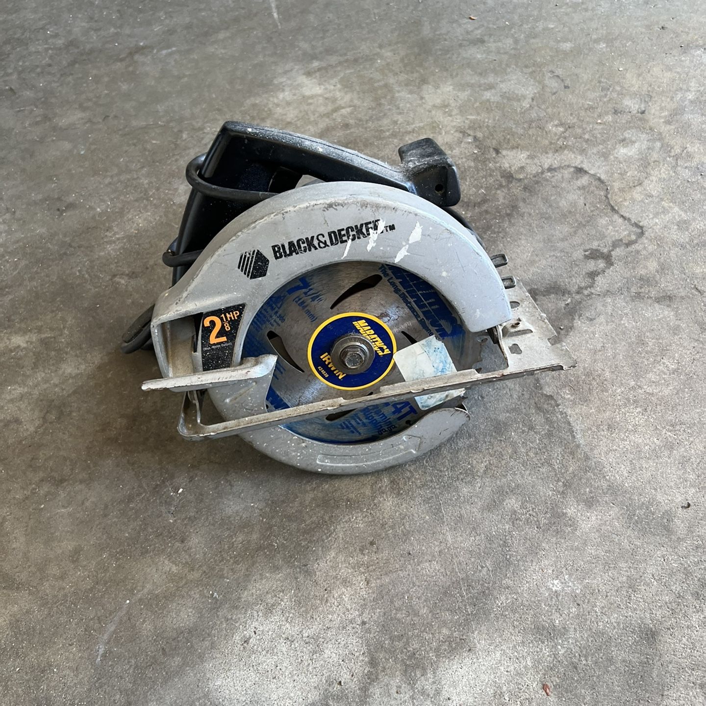 Black Decker 7391 2 HP 7 1 4 Corded Circular Saw for Sale in La Verne CA OfferUp