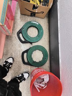 Fish Tape Fiber Glass And Metal 100'