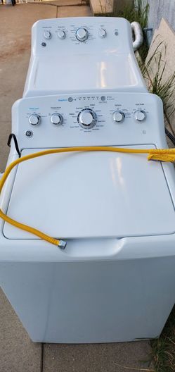 GE washer and dryer gently used