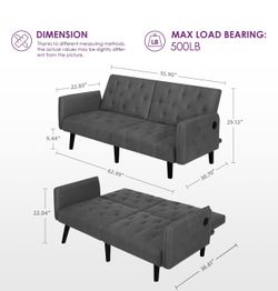 Futon Couch - Full Size
