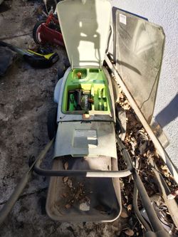 Electric lawn mower and electric edgers