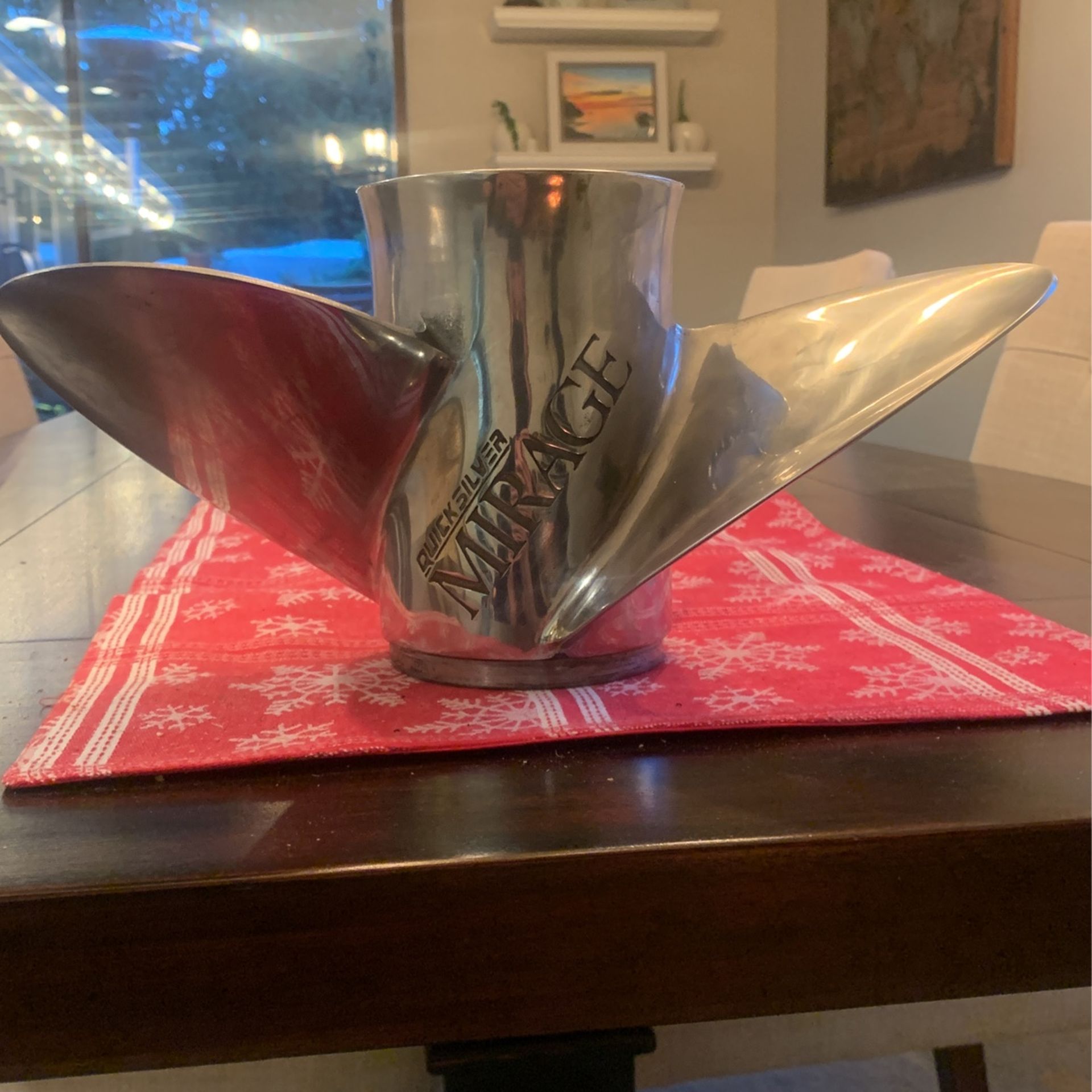 Quicksilver Mirage Stainless Prop